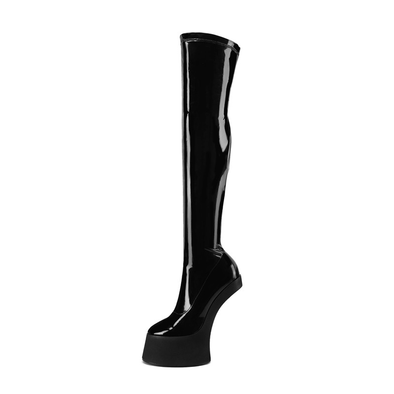 Eve Party - Ladies' Thick Soled Kneeless Women's Boots