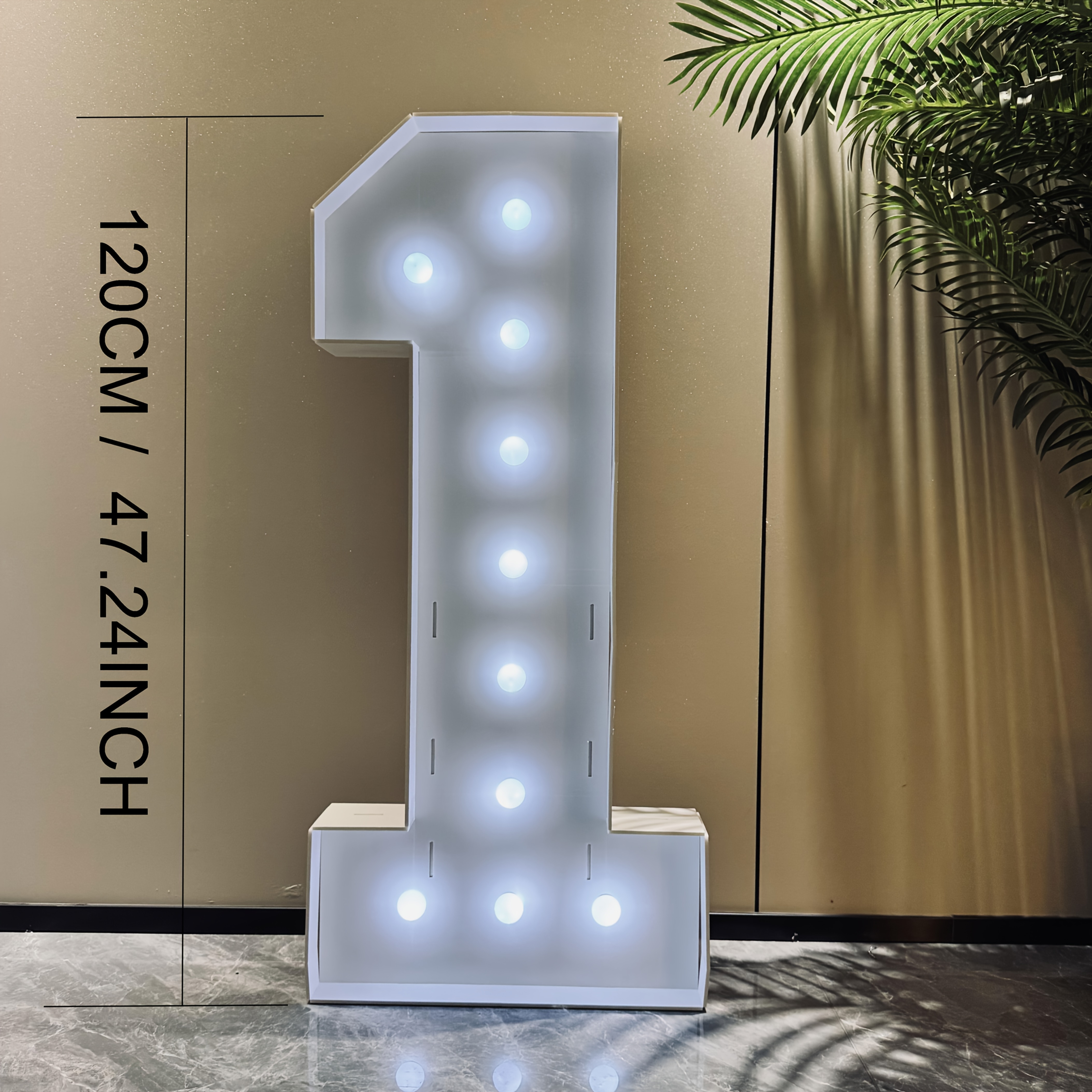 4-Foot Self-Illuminating LED N - Event & Party Supply Photos reseña y precio