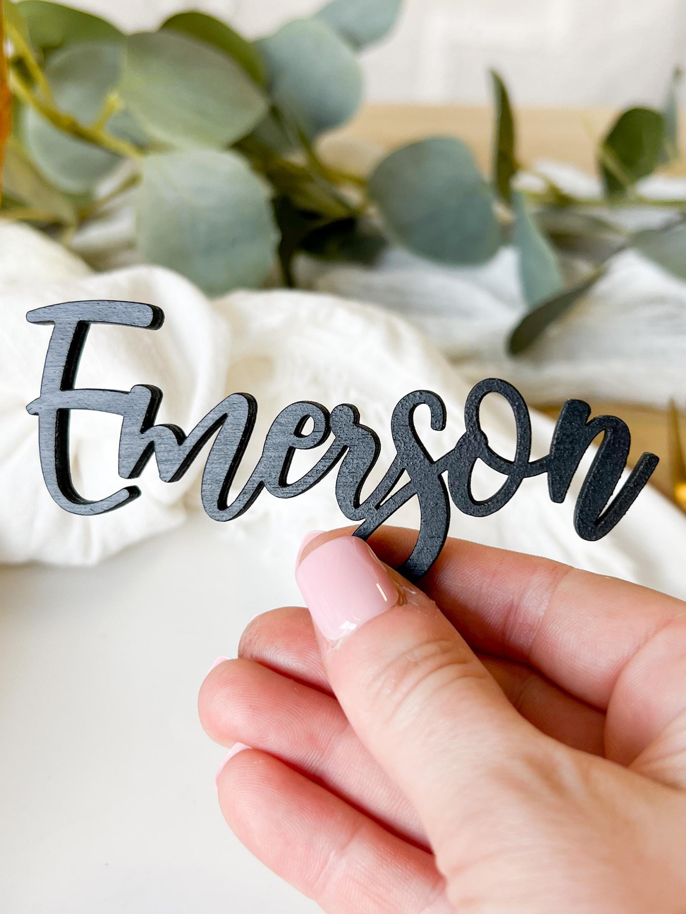 1PC Custom Seat Card - Persona - Event & Party Supply Photos reseña y precio