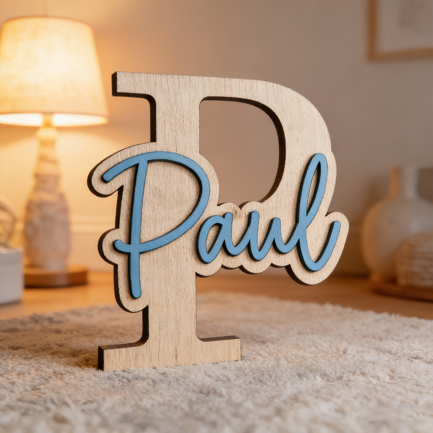 1pc Customizable Wooden Letter - Eve Party reseña y precio