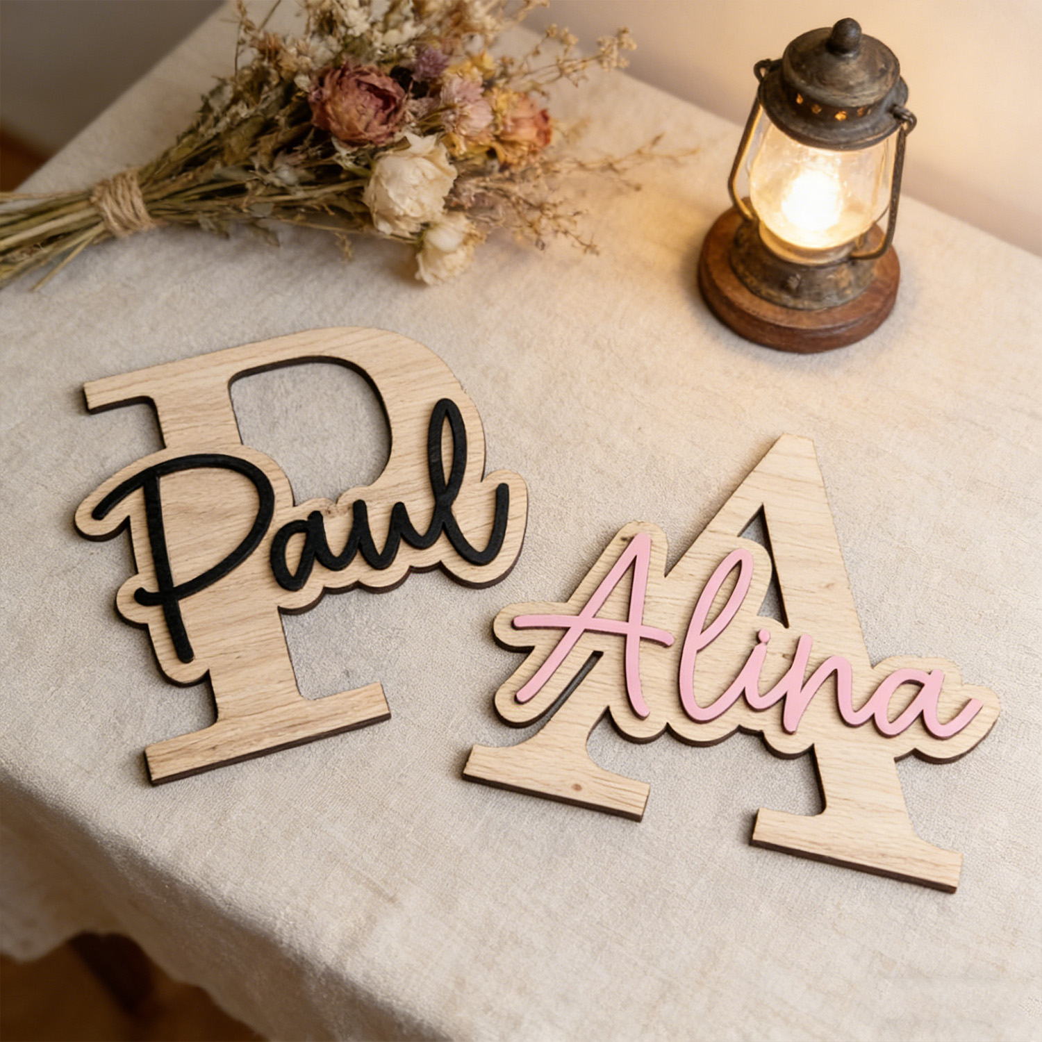 1pc Customizable Wooden Letter - Eve Party reseña y precio