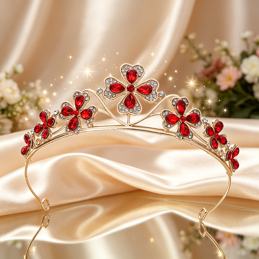Four Leaf Clover Crystal Brida - Event & Party Supply Photos reseña y precio