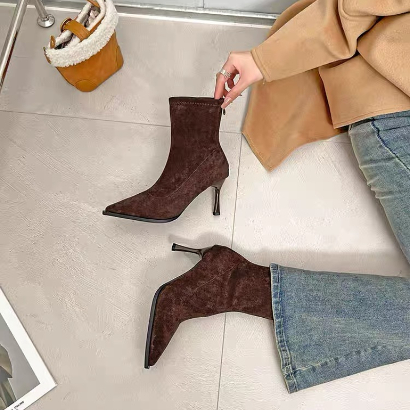 Pointed Ladies High Heel Ankle - Eve Party reseña y precio
