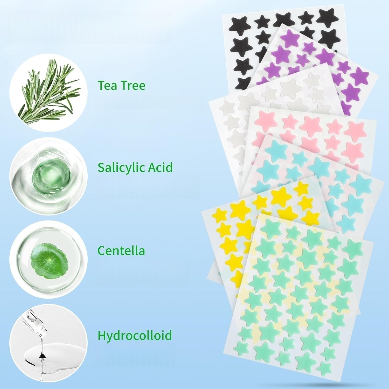 280/1120/1680PCS Hydrocolloid  - Event & Party Supply Photos reseña y precio