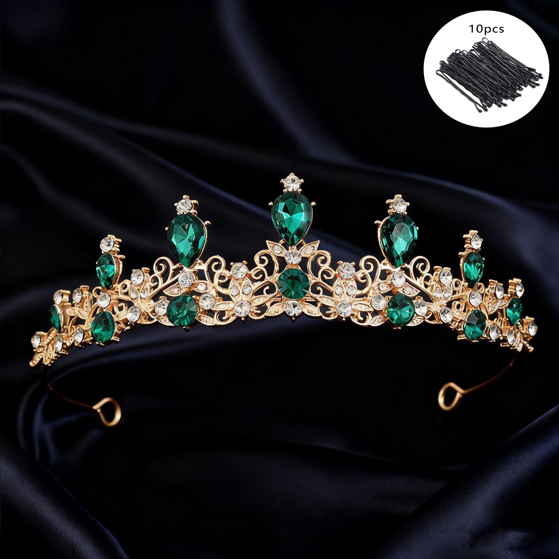 Bridal Tiara Vintage Scroll Rh - Event & Party Supply Photos reseña y precio