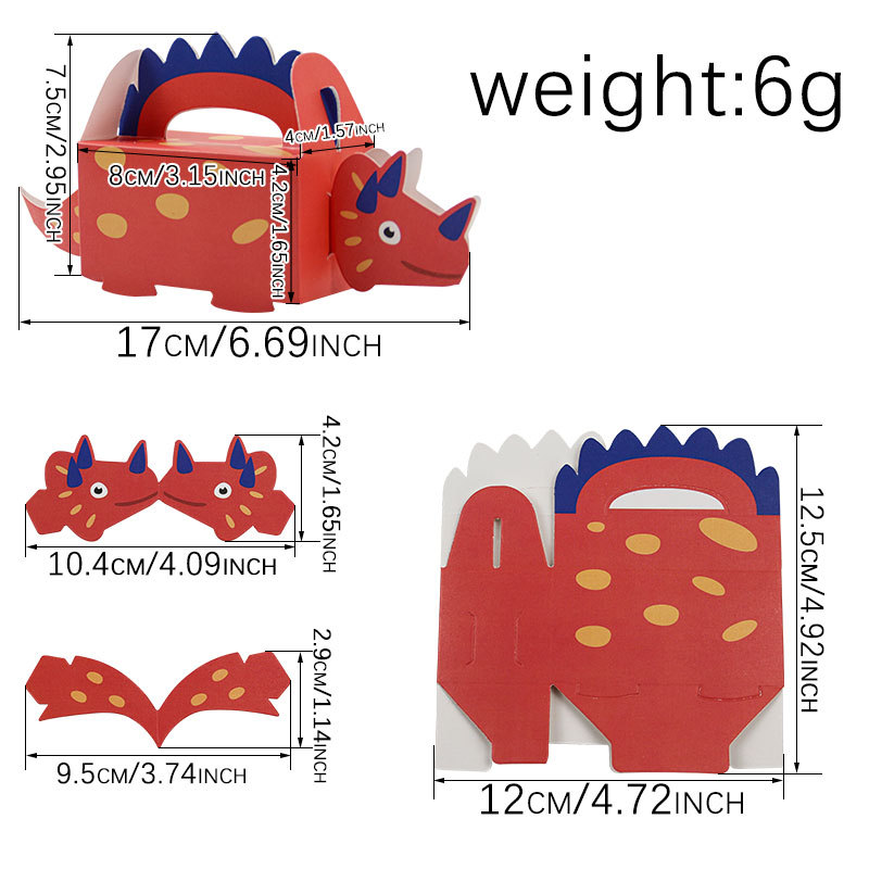 Dinosaur Party Favor Boxes for - Event Party Box reseña y precio
