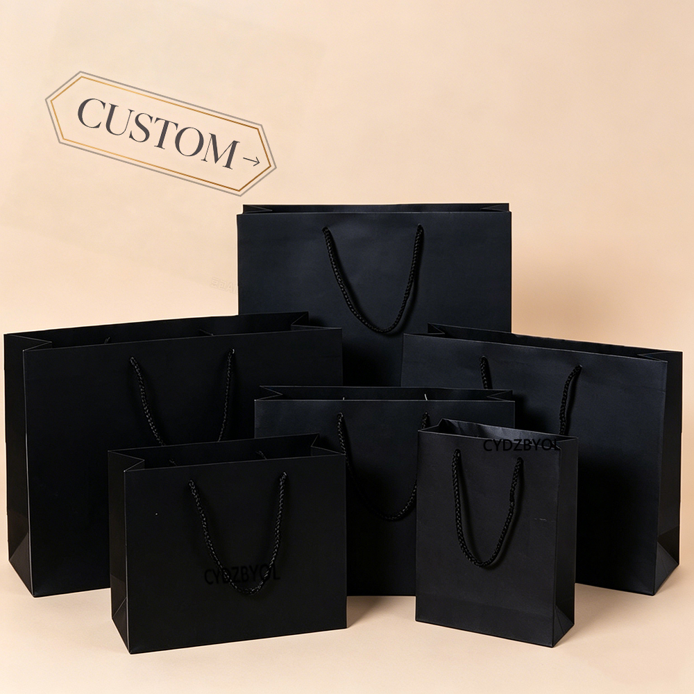 10Pcs Custom Logo Paper Bags f - Event Party Shop reseña y precio