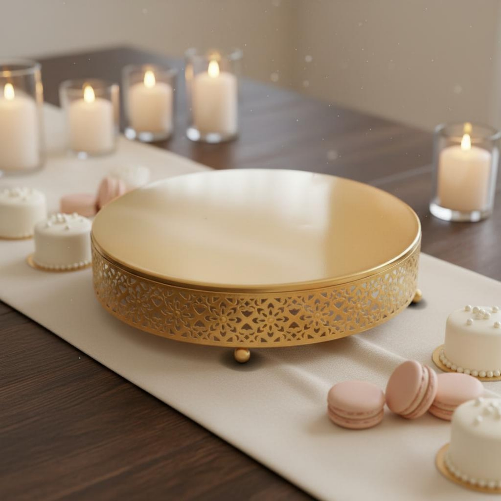 3 Pieces Dessert Display Stand - Cupcake Stand Tier reseña y precio