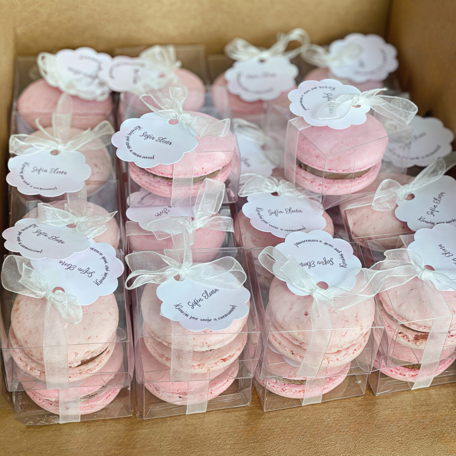 50-200Pcs Mini Macaron Boxes C - Event Party Box reseña y precio