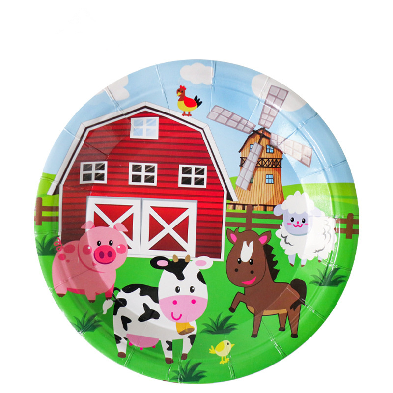 Farm Animals Party Tablecloth  - Table Cloth Disposable reseña y precio