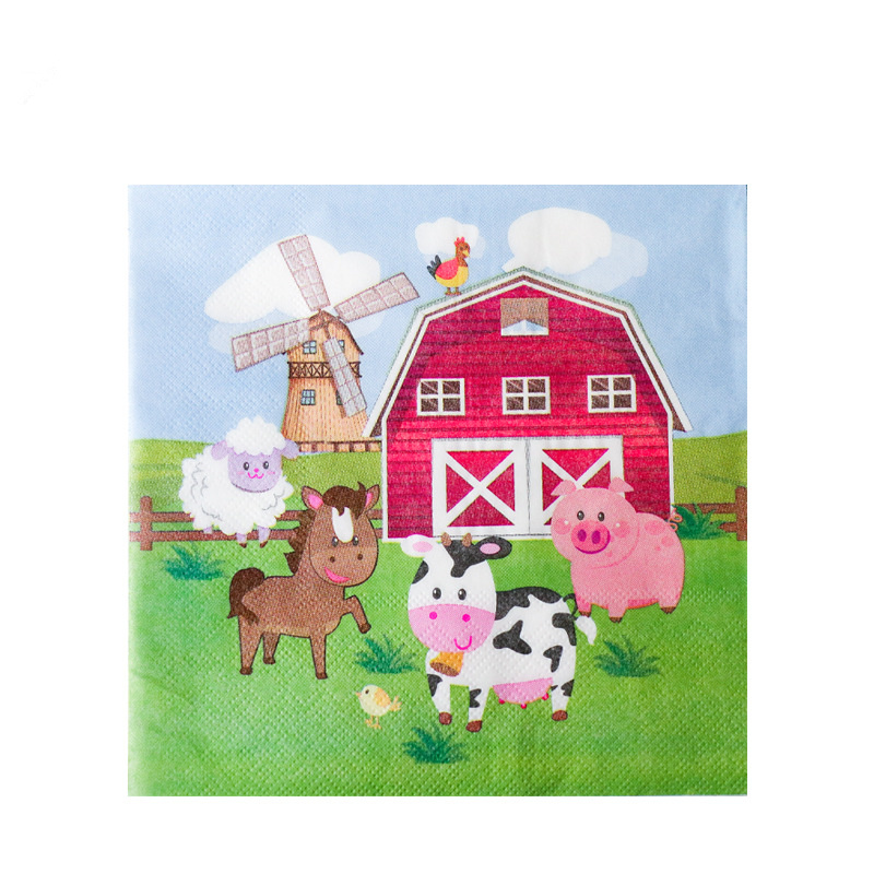 Farm Animals Party Tablecloth  - Table Cloth Disposable reseña y precio