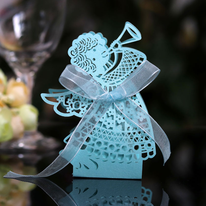 Laser Cut Candy Boxes, Angel G - Event Party Box reseña y precio