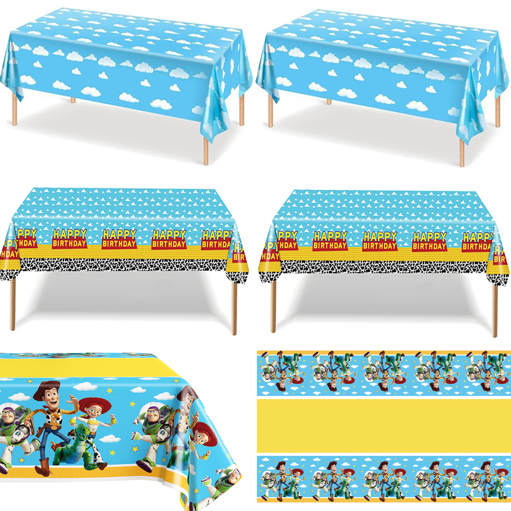 Toyss Inspired Birthday Party  - Table Cloth Disposable reseña y precio