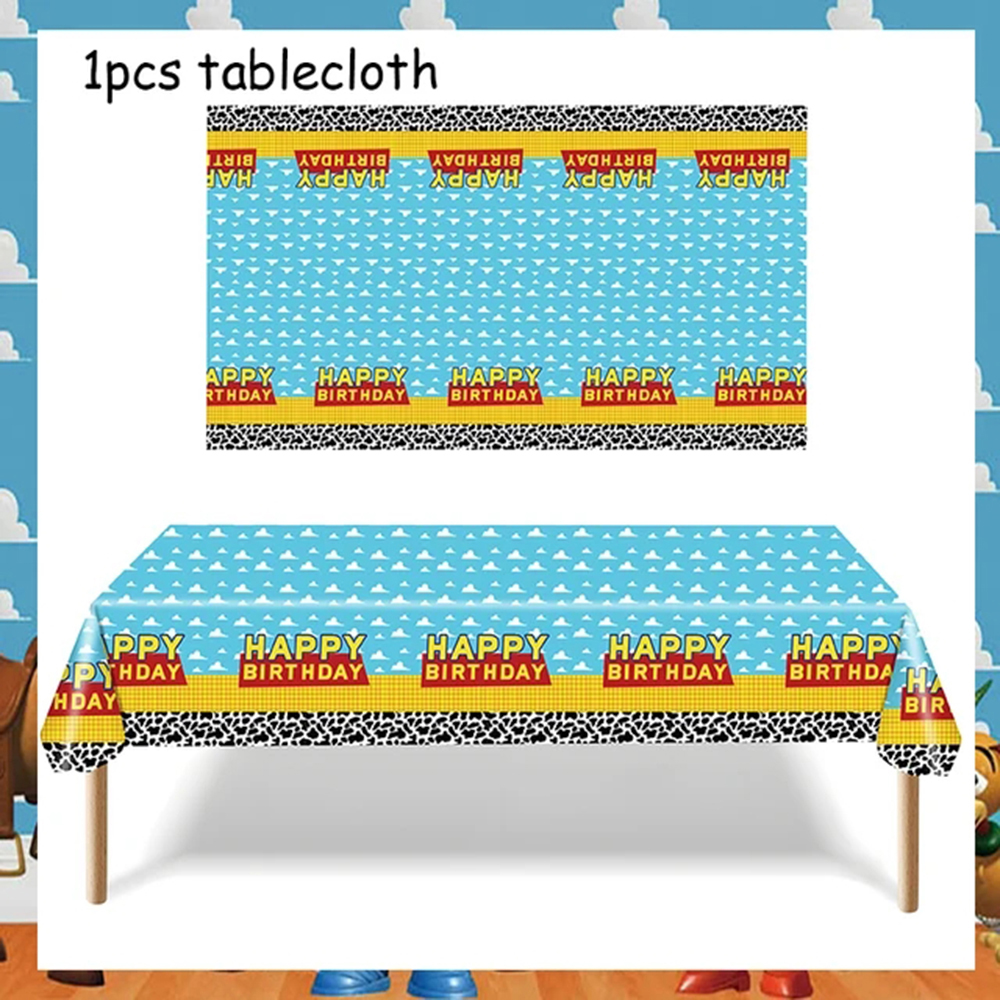 Toyss Inspired Birthday Party  - Table Cloth Disposable reseña y precio