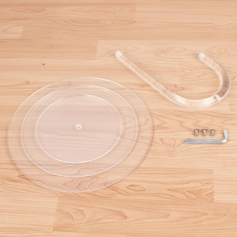 2 Tier Clear Cake Stand Acryli - Cupcake Stand Tier reseña y precio