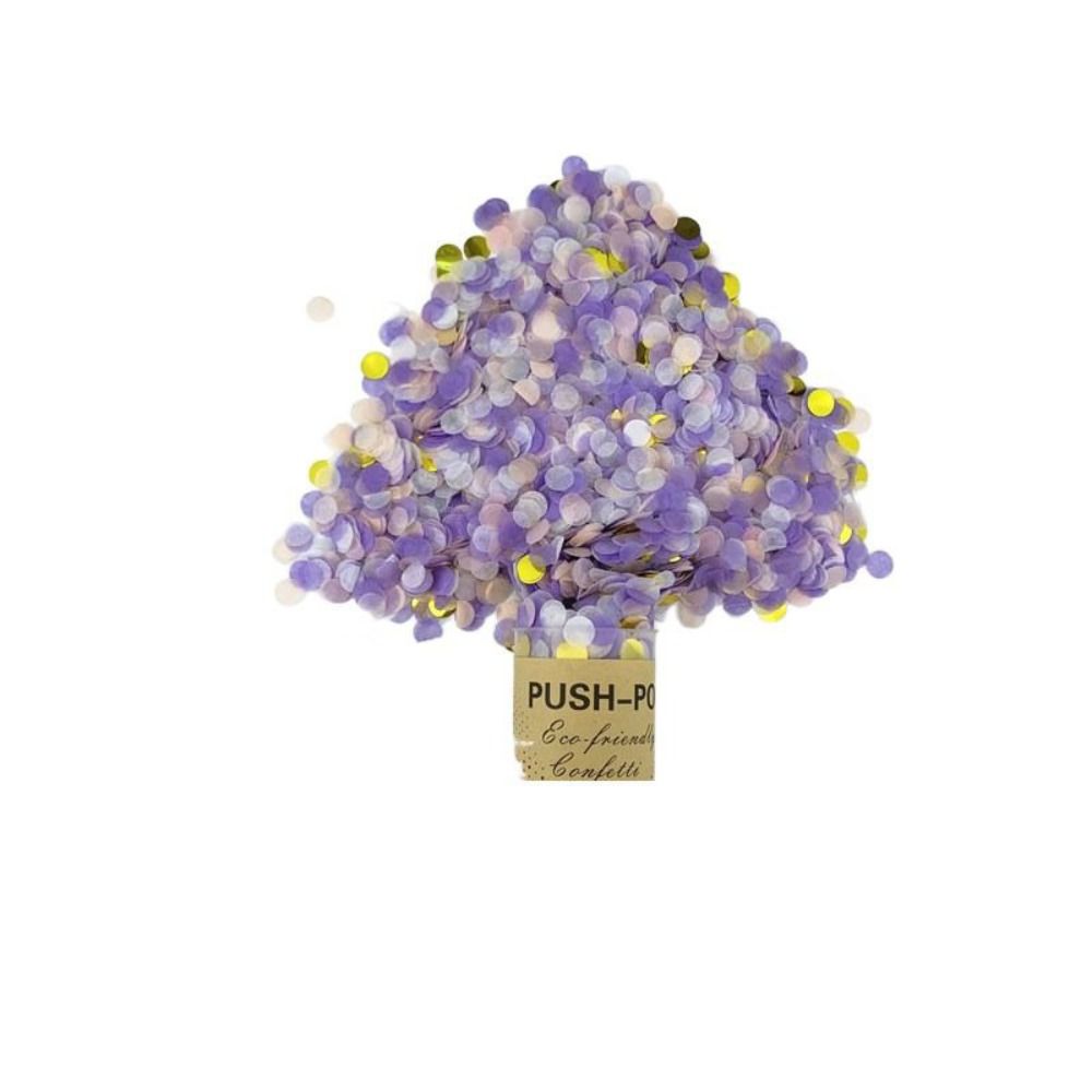 Pastel Round Push Up Exploding - Confetti Cannon Tube reseña y precio
