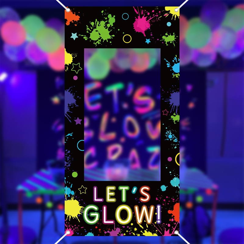 Let‘s Glow Photo Booth Frame N - Let'S Party Event Supply reseña y precio