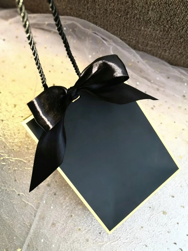 black white Kraft Paper Gift B - Event Party Box reseña y precio