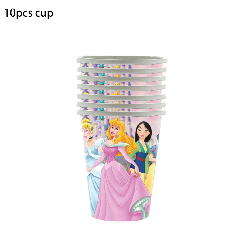 Princess Birthday Party Pink P - Table Cloth Disposable reseña y precio