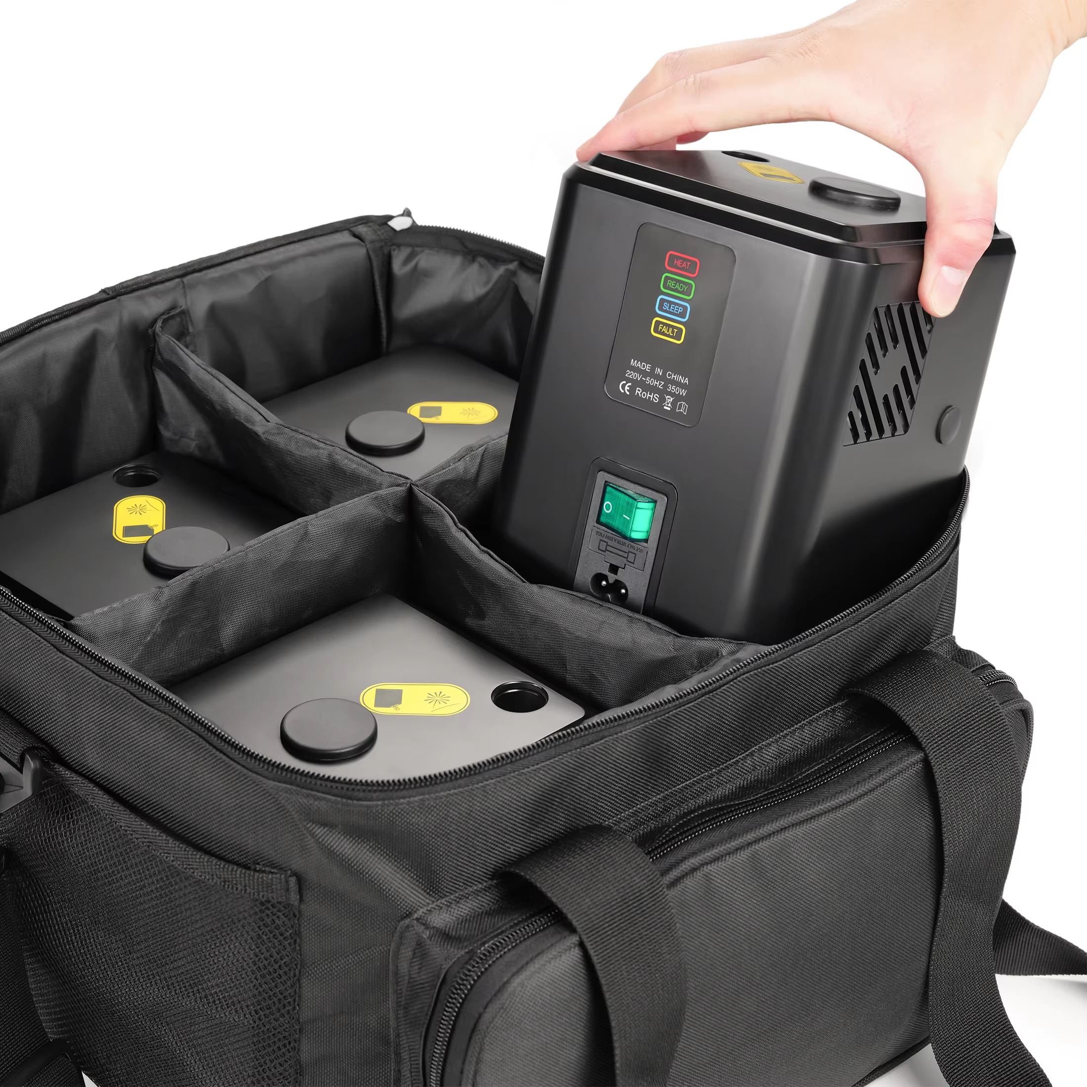 4PACK 350W Mini Cold Spark Mac - Event Party Dj reseña y precio