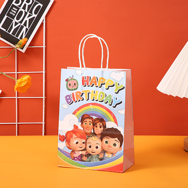 Cocomelons Party Gift Bag Set  - Party Favor Bag reseña y precio