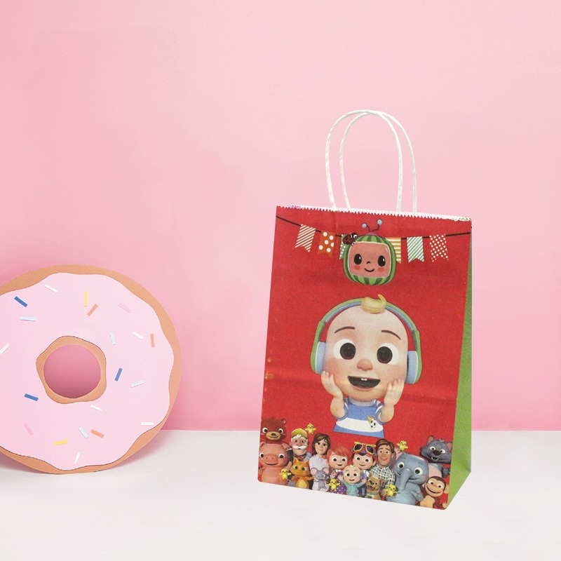 Cocomelons Party Gift Bag Set  - Party Favor Bag reseña y precio