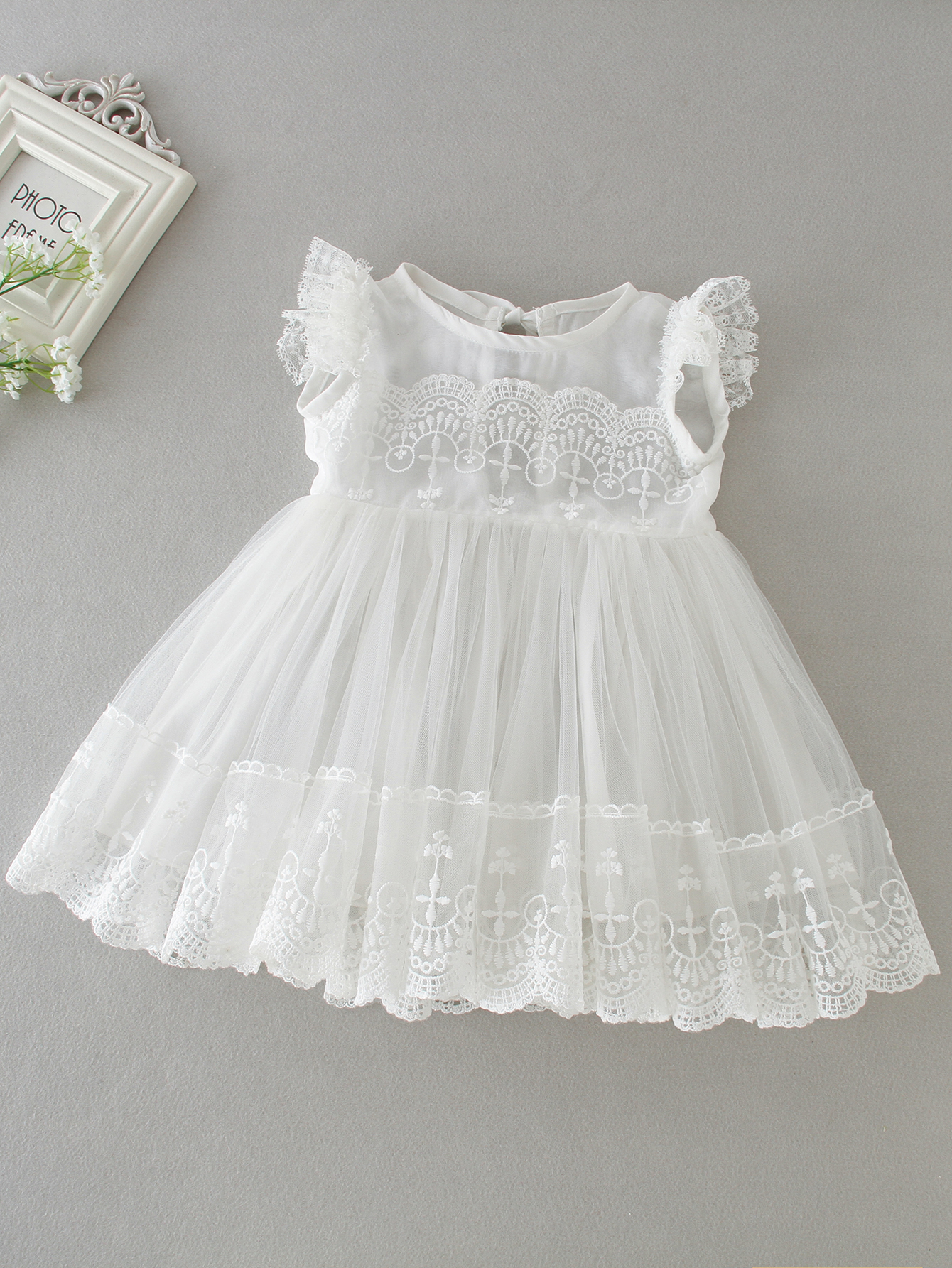 12 Months Baptismal Baby Lace  - Event Party reseña y precio
