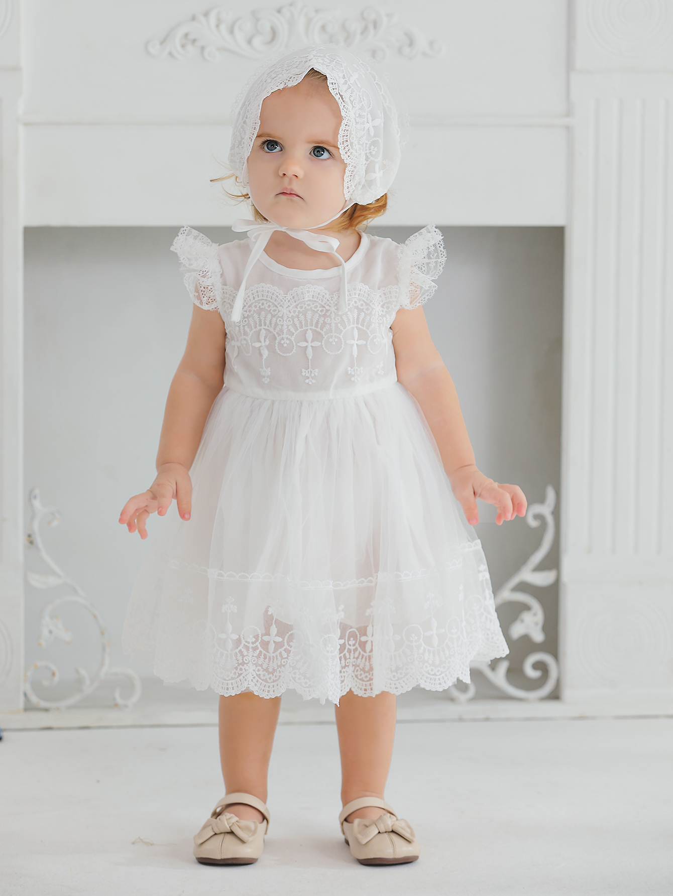 12 Months Baptismal Baby Lace  - Event Party reseña y precio