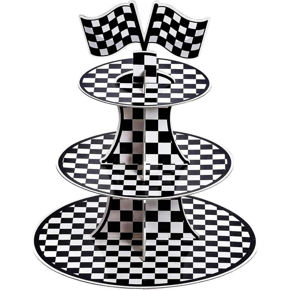 3-Tier Round Cupcake Stand wit - Cupcake Stand Tier reseña y precio