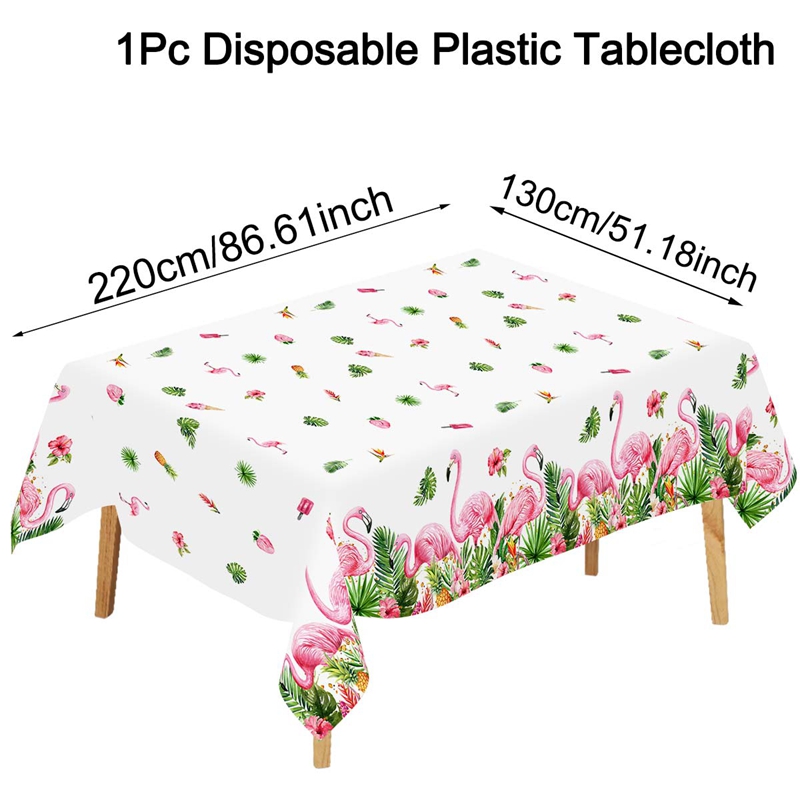 Hawaiian Party Decoration Palm - Table Cloth Disposable reseña y precio