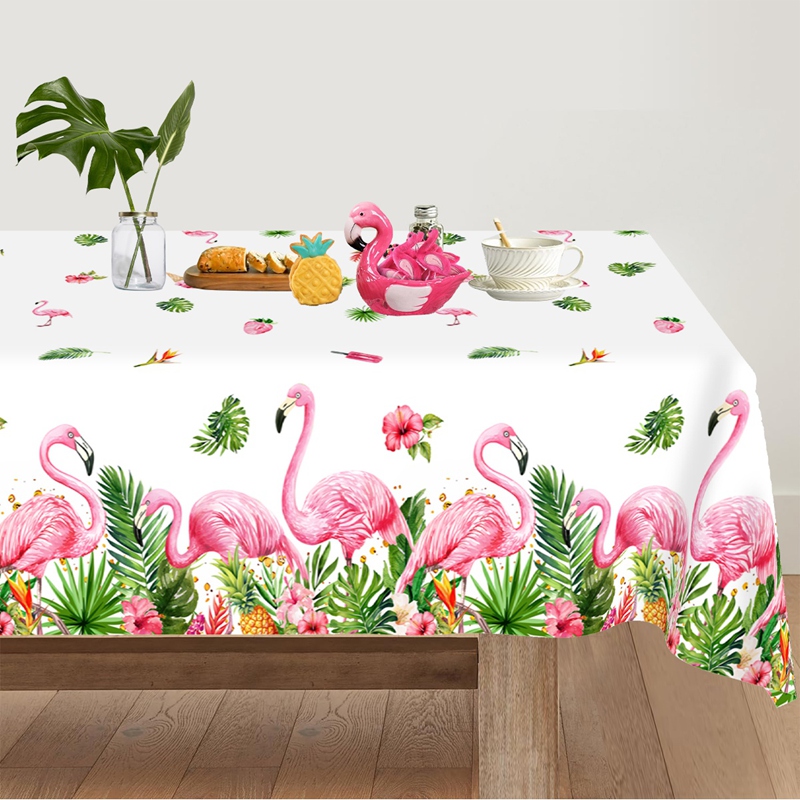 Hawaiian Party Decoration Palm - Table Cloth Disposable reseña y precio