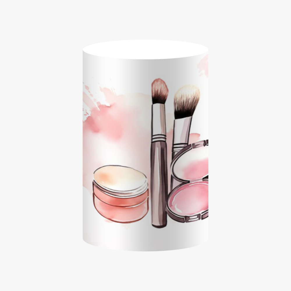 Pink Beauty Party Cylinder Bac - Dessert Table Backdrop reseña y precio