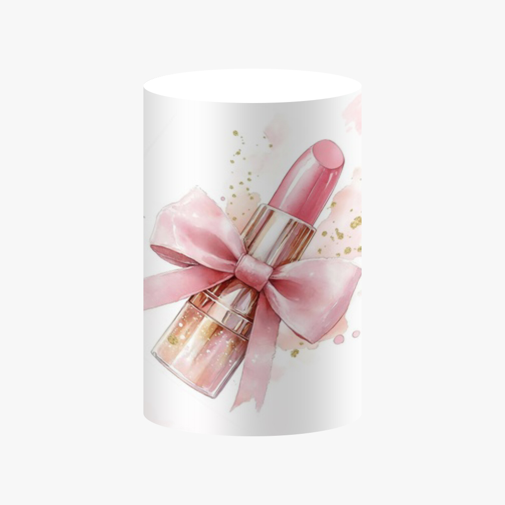 Pink Beauty Party Cylinder Bac - Dessert Table Backdrop reseña y precio