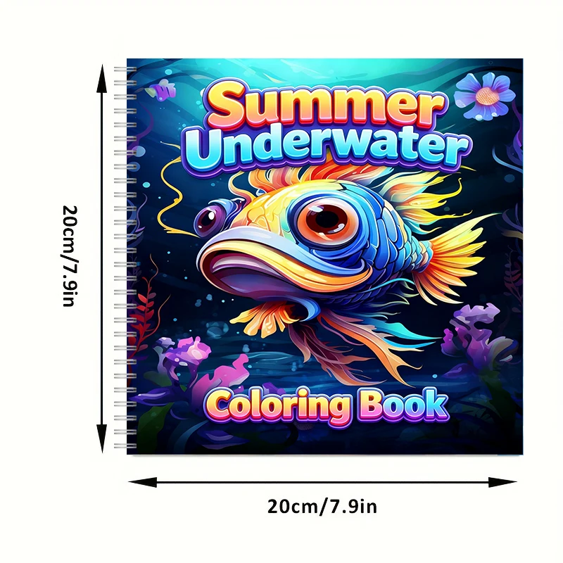 Summer Underwater Coloring Boo - Supply Event reseña y precio