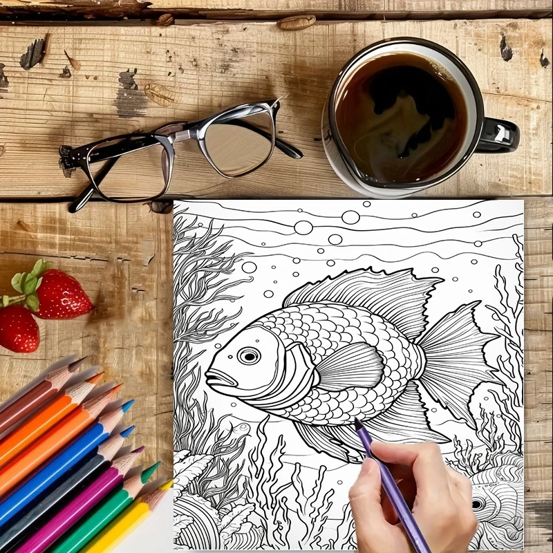 Summer Underwater Coloring Boo - Supply Event reseña y precio