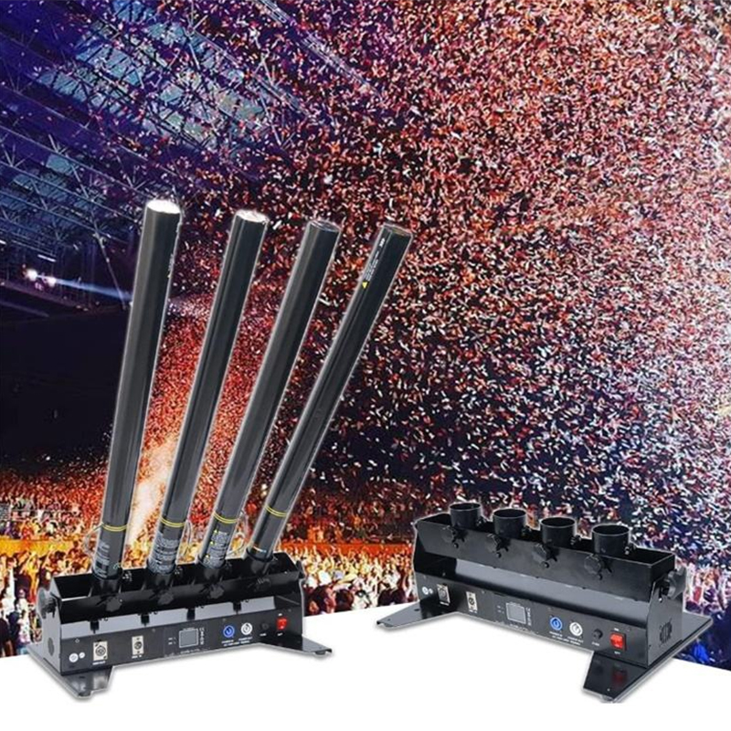 4-Tube Electric Confetti Blast - Confetti Cannon Tube reseña y precio