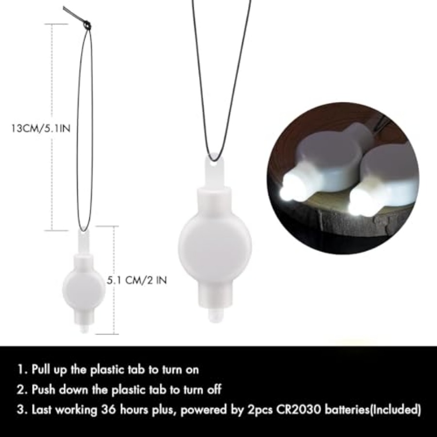 Battery Operated Small LED Lig - Led Balloon Light reseña y precio