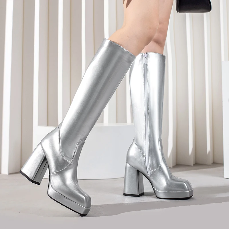 Green Winter Women Platform Kn - Eve Party reseña y precio