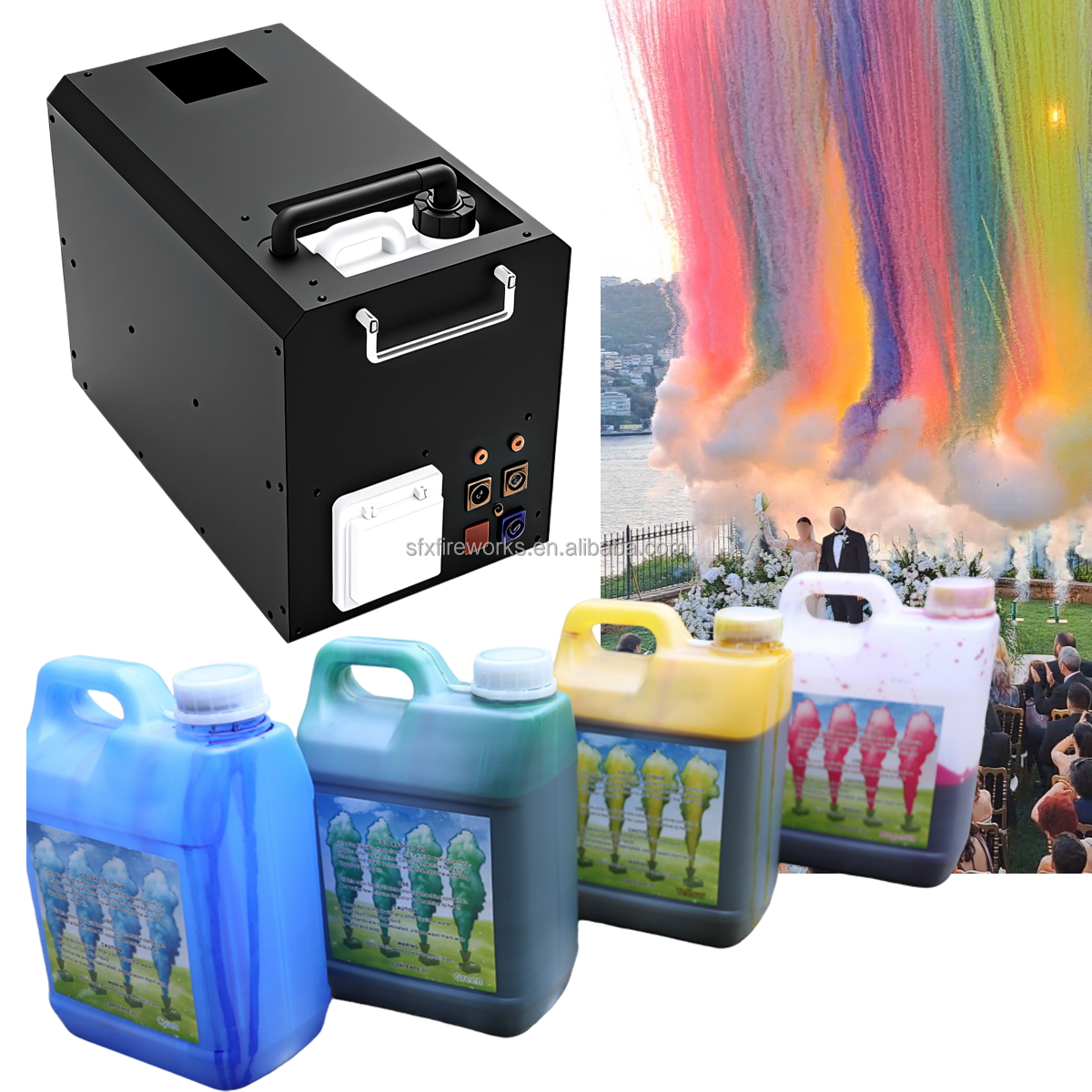 Super Powerful DMX Remote Cont - Confetti Cannon Tube reseña y precio