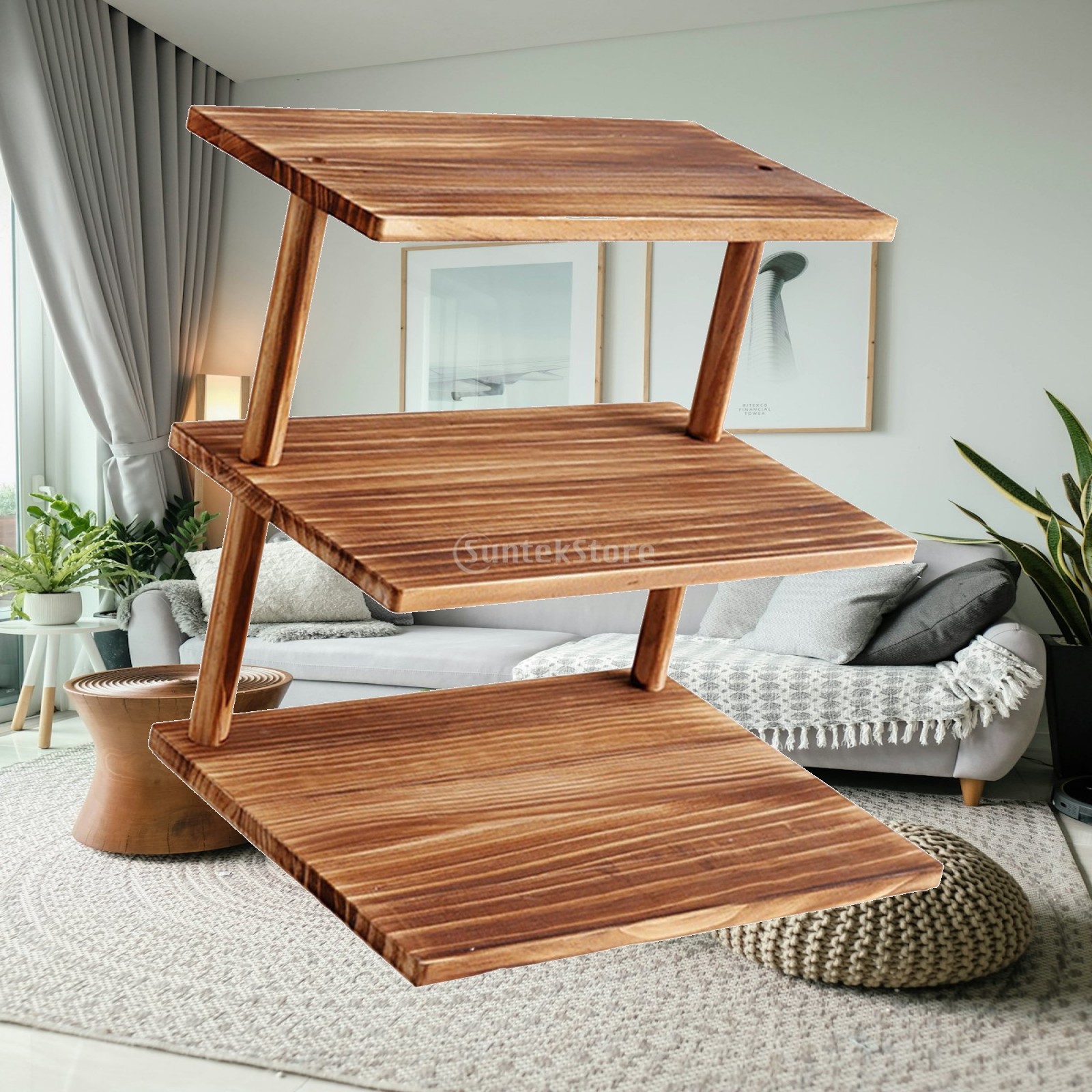 Sturdy 3 Tier Cupcake Stand Wo - Cupcake Stand Tier reseña y precio