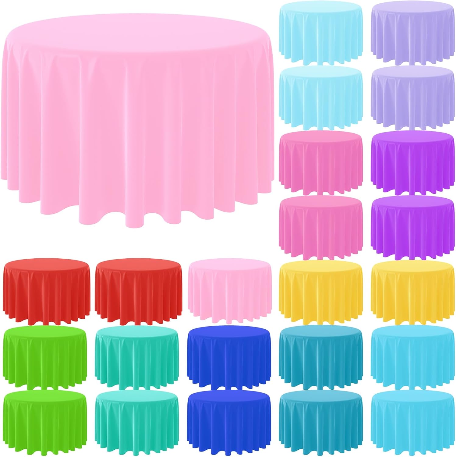Disposable Round Solid Color T - Table Cloth Disposable reseña y precio