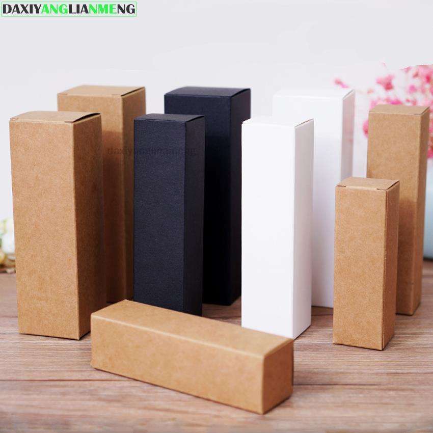 50pcs/lot 37x37x118mm  Kraft P - Event Party Box reseña y precio