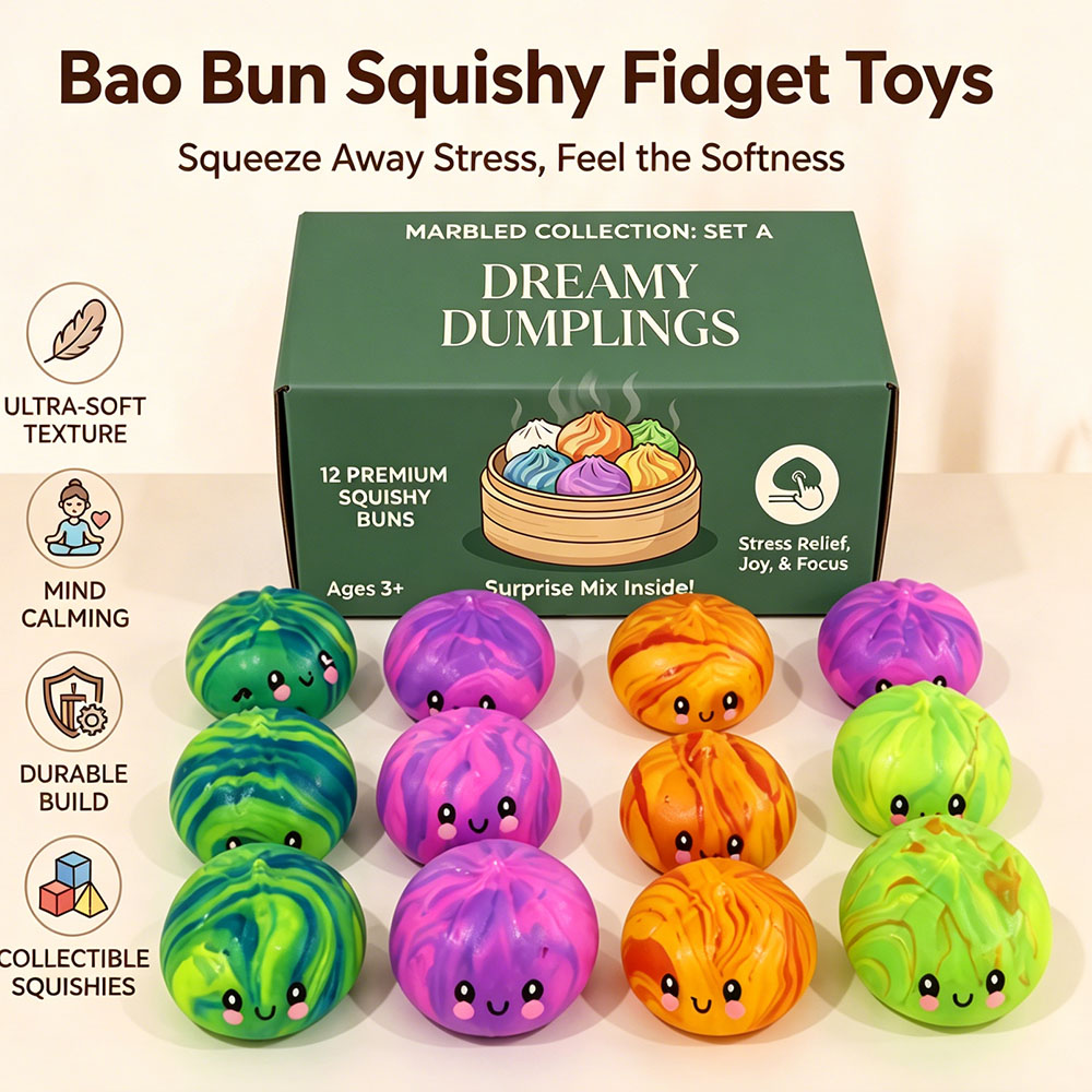 Sparkle Dumpling Squishy Poppi - Party Favor Bag reseña y precio