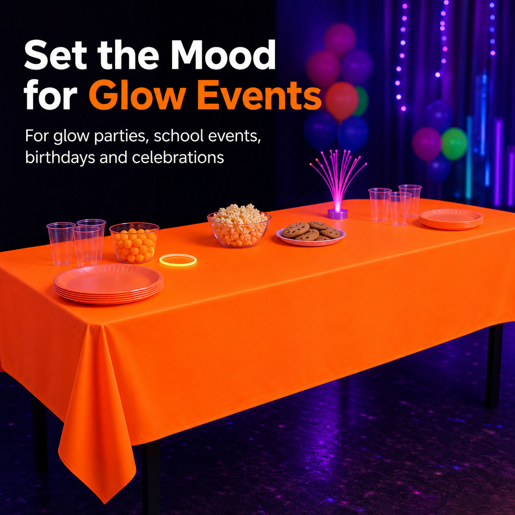 Thickened Macaron Fluorescent  - Table Cloth Disposable reseña y precio