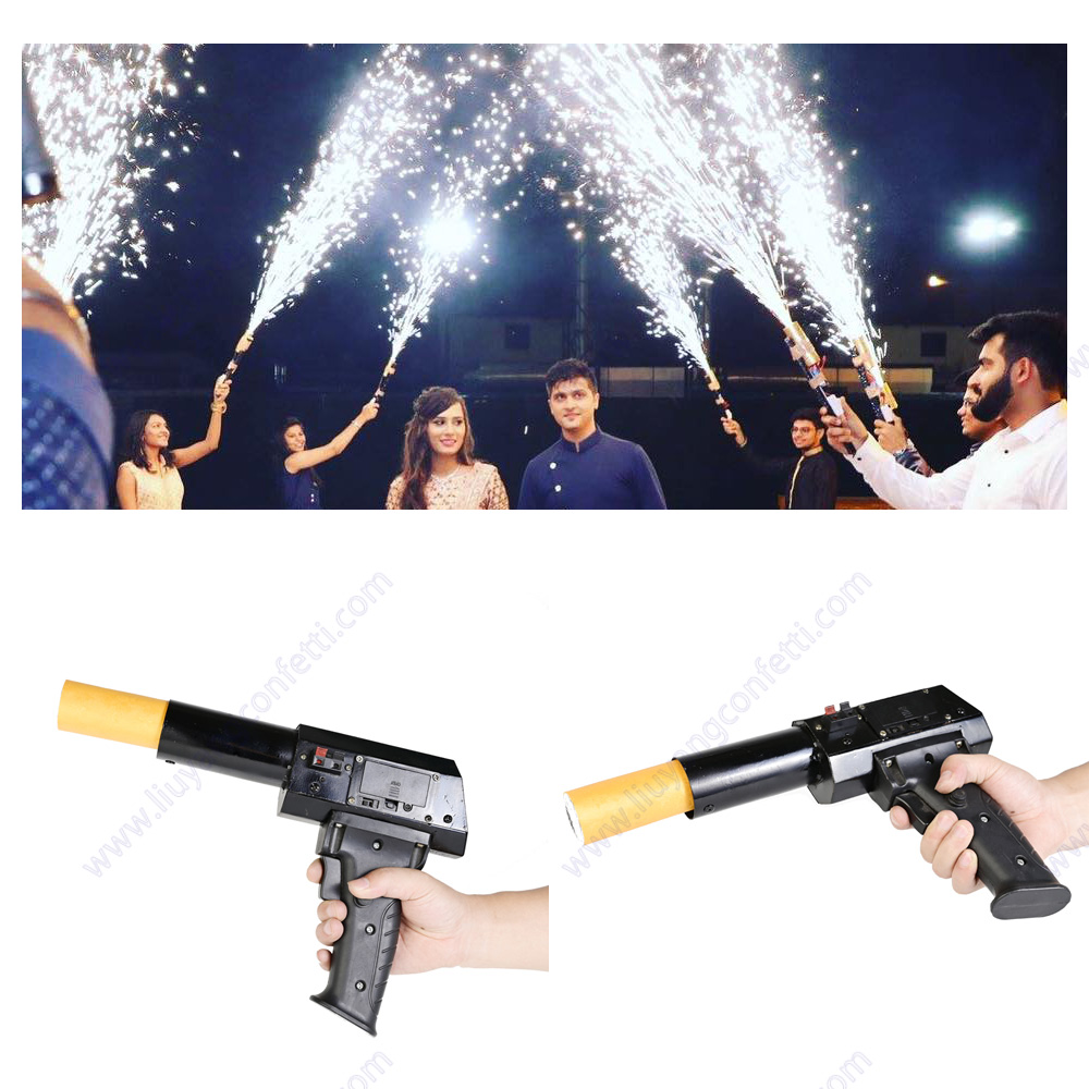 Cold Pyro Gun Hand Held Shoote - Confetti Cannon Tube reseña y precio