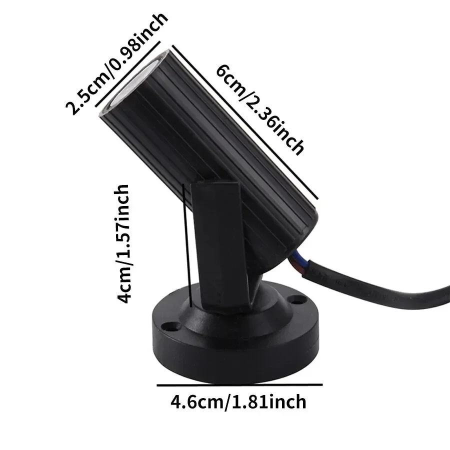 85-265V Mini RGB Spotlight LED - Event Party Dj reseña y precio