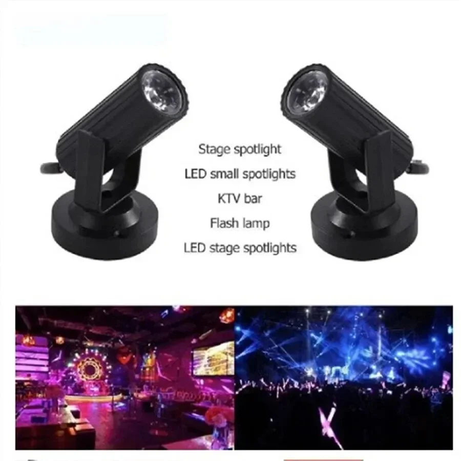 85-265V Mini RGB Spotlight LED - Event Party Dj reseña y precio