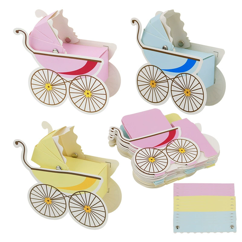 15Pcs Cute Baby Carriage Shape - Event Party Box reseña y precio