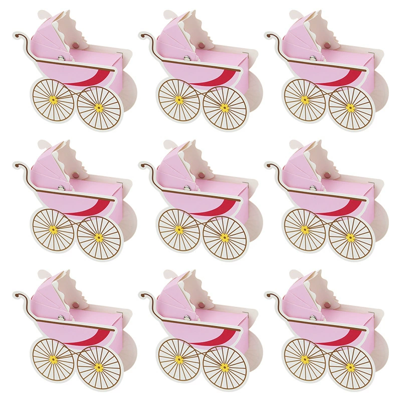 15Pcs Cute Baby Carriage Shape - Event Party Box reseña y precio