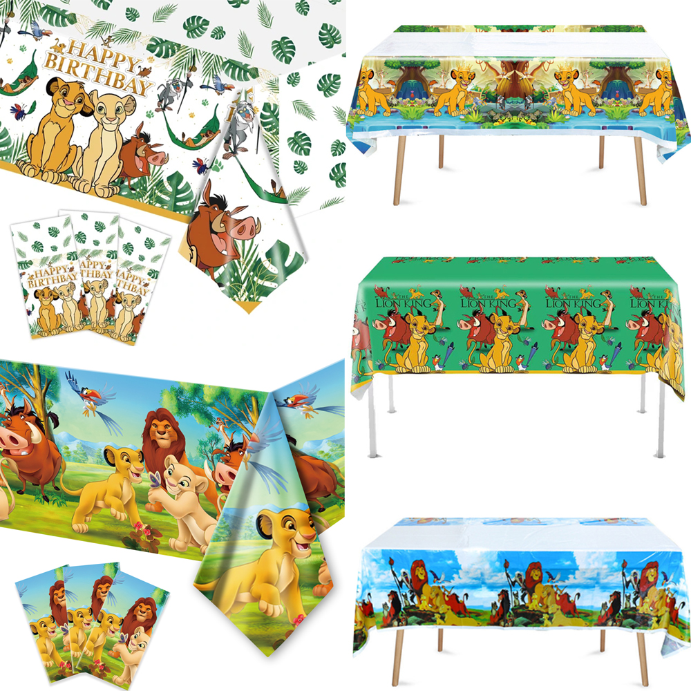 Simba Lion King Tablecloth Bir - Table Cloth Disposable reseña y precio